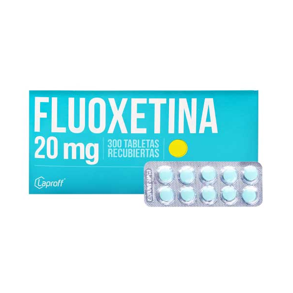 Fluoxetina 20Mg X 10 Tabletas De Dispensador Laproff - Imagen 2
