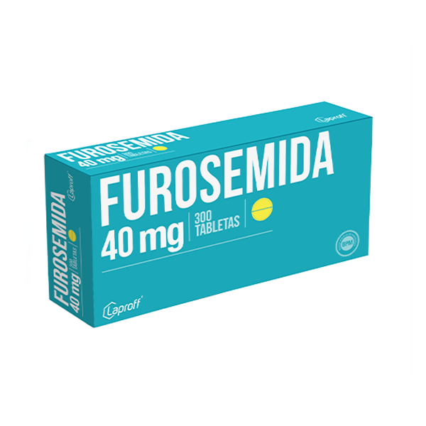 Furosemida 40Mg X 10 Tabletas De Dispensador Laproff