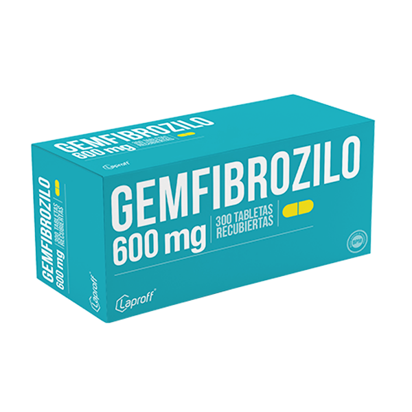 Gemfibrozilo 600Mg X 10 Tabletas De Dispensador Laproff