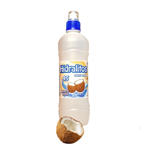 Hidralitos 45 Suero Oral Sabor Coco 500Ml