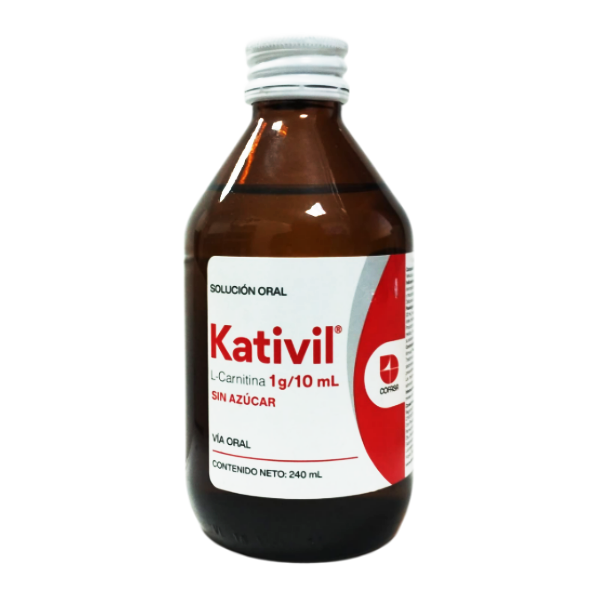 Kativil Jarabe Sin Azùcar 1Gr/10Ml X 240Ml Cofasa