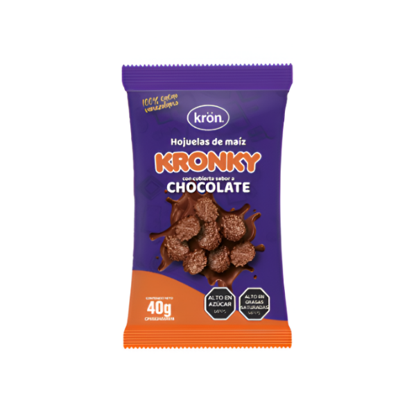 Kron Kronky Cubiertos De  Chocolate 40Gr.