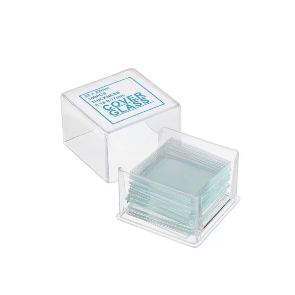 Laminas Cubre Objetos 22X22Mm X 100 Piezas L&M