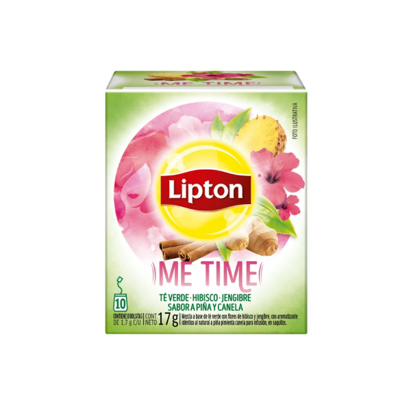 Lipton Te Verde Me Time X 10 Unidades.