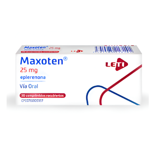 Maxoten Eplerenona 25Mg X 30 Tabletas Leti
