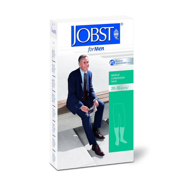 Medias Compresion H./Rodilla Negro For Men 20-30 Mmhg Talla M. Jobst