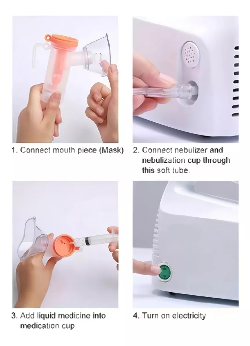 Mediclife Nebulizador De Compresor Model-Hy-Q03 - Imagen 4