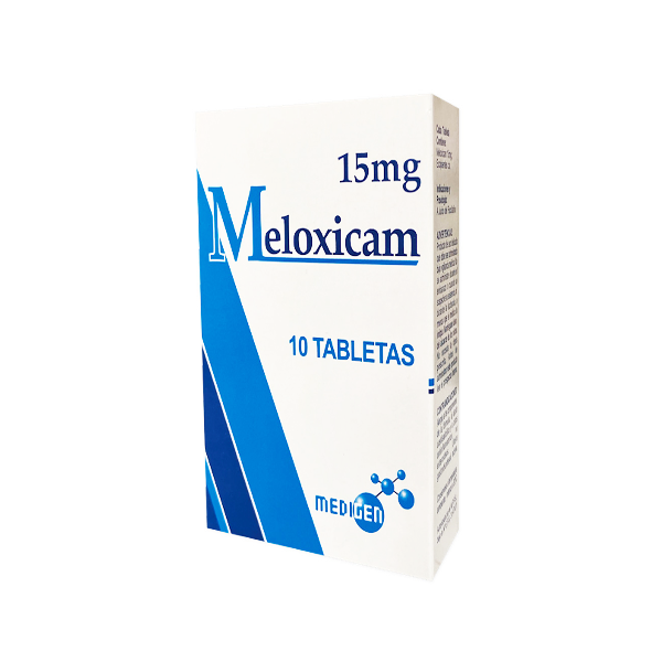 Meloxicam 15Mg X 10 Tabletas Medigen