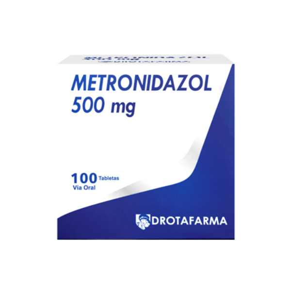Metronidazol 500Mg X 10 Tabletas De Dispensador Drotafarma