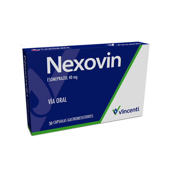 Nexovin Esomeprazol 40Mg X 30 Cápsulas Vincenti