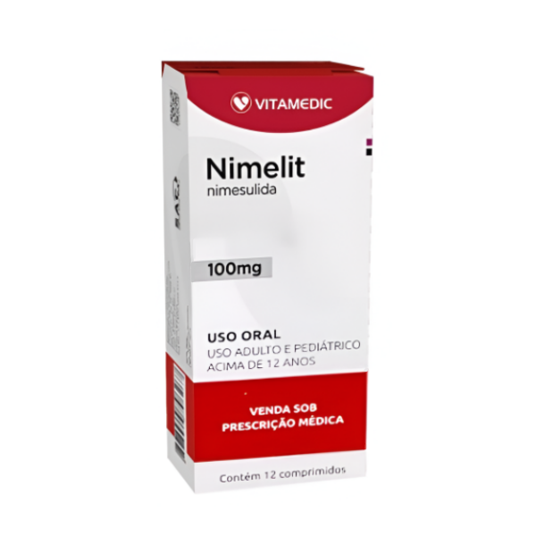 Nimelit Nimesulida 100Mg X 12 Comprimidos Vitamedic