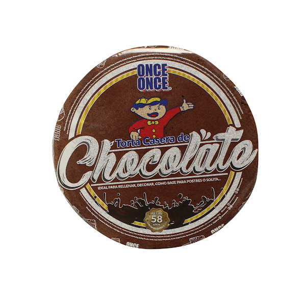 Once-Once Torta Casera Sabor Chocolate 58Gr.