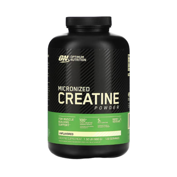 Optimum Nutrition Creatine Micronized Polvo Sin Sabor 600Gr