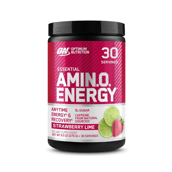 Optimum Nutrition Essential Amino Energy Polvo Sabor Strawberry Lemon X 30 Servings 270Gr