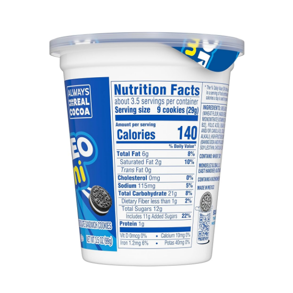 Oreo Mini Chocolate X99Gr. - Imagen 3