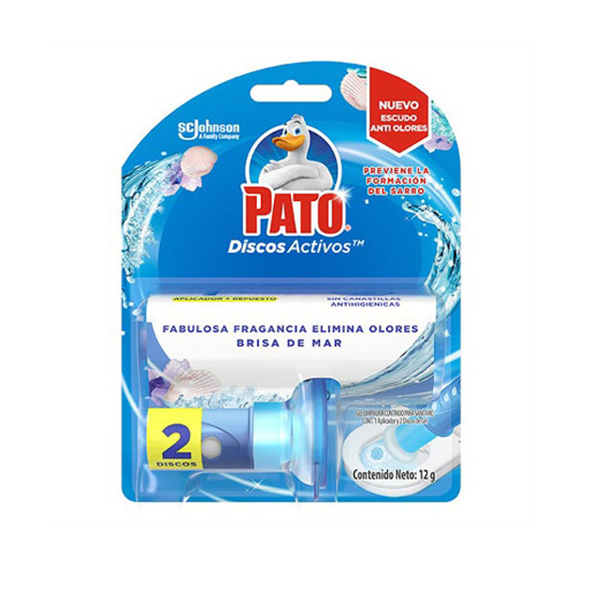 Pato Discos Activos Brisas Del Mar Aplicador Y 2 Discos 12Gr