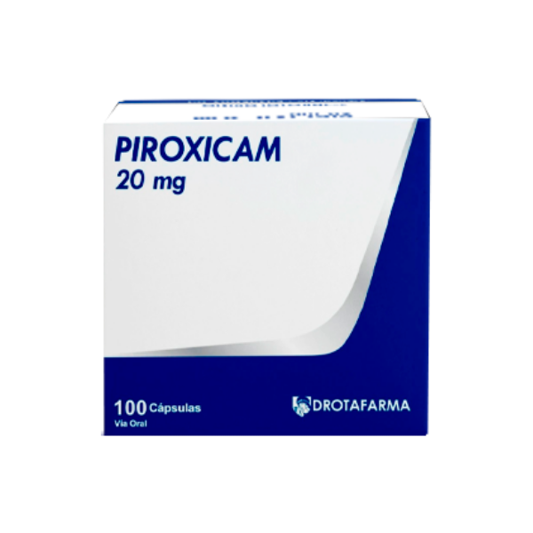 Piroxicam 20Mg X 10 Cápsulas De Dispensador Drotafarma