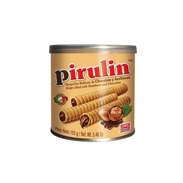 Pirulin Choco Avellana  Lata 155Gr.