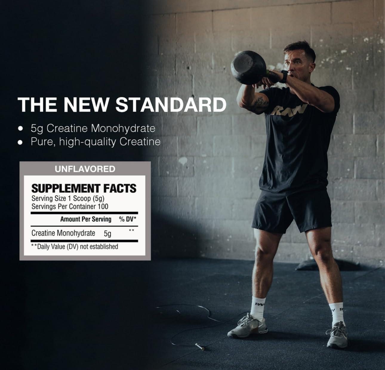 Raw Essentials Creatine Monohydrate Polvo Sin Sabor 500Gr - Imagen 4