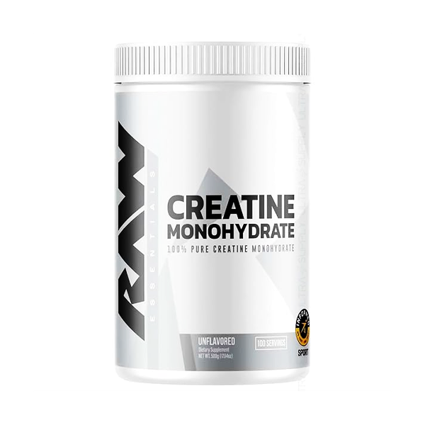 Raw Essentials Creatine Monohydrate Polvo Sin Sabor 500Gr