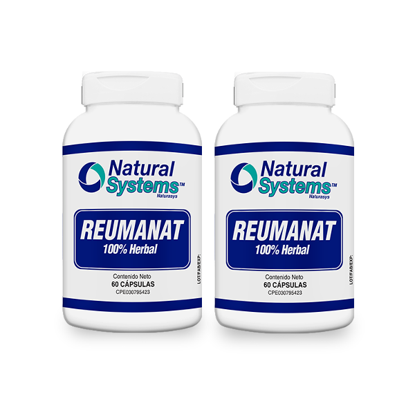 Reumanat X 60 Capsulas Natural Systems Combo 2X1