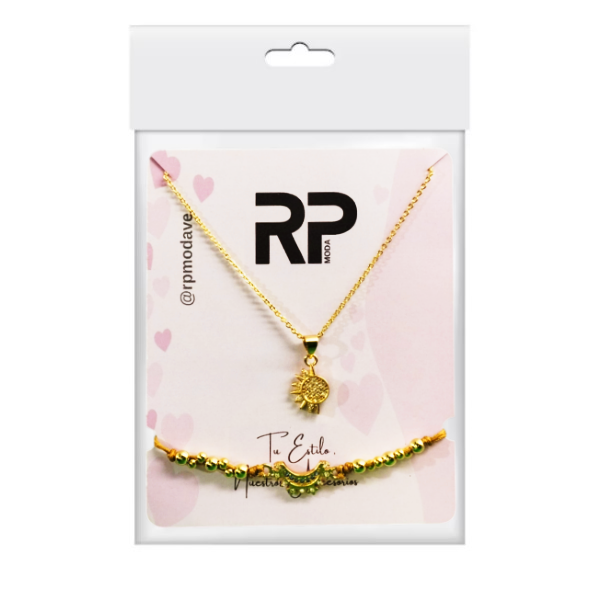 Rp Moda Cadenas Set Cadena / Con Pulsera Cdn-Pls