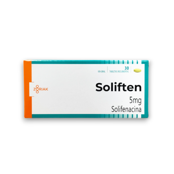 Soliften Solifenacina 5Mg X 30 Tabletas Zoriak