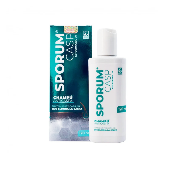 Sporum Caspa Shampoo Ketoconazol 2% X 120Ml Siegfried