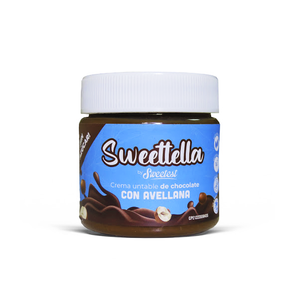 Sweettella  Crema De Chocolate Crema Avellana Sin Azúcar X 200Gr.