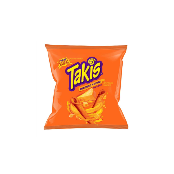 Takis Intense Nacho Pasabocas De Maíz 28.4Gr.