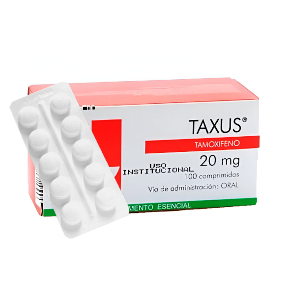 Taxus Tamoxifeno 20Mg X 10 Tabletas De Dispensador Asofarma - Imagen 2