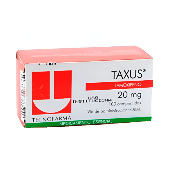 Taxus Tamoxifeno 20Mg X 10 Tabletas De Dispensador Asofarma