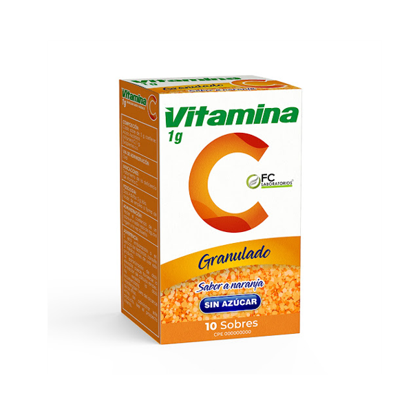 Vitamina C 1G X 10 Sobres Fc Pharma