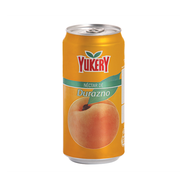 Yukery Nectar De Durazno Lata  335Ml.