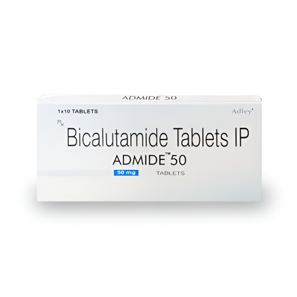 Admide 50 - Bicalutamide 50Mg X 10 Comprimidos Adley