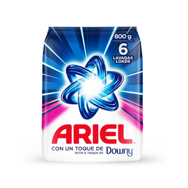Ariel Detergente En Polvo Con Downy 800Gr.