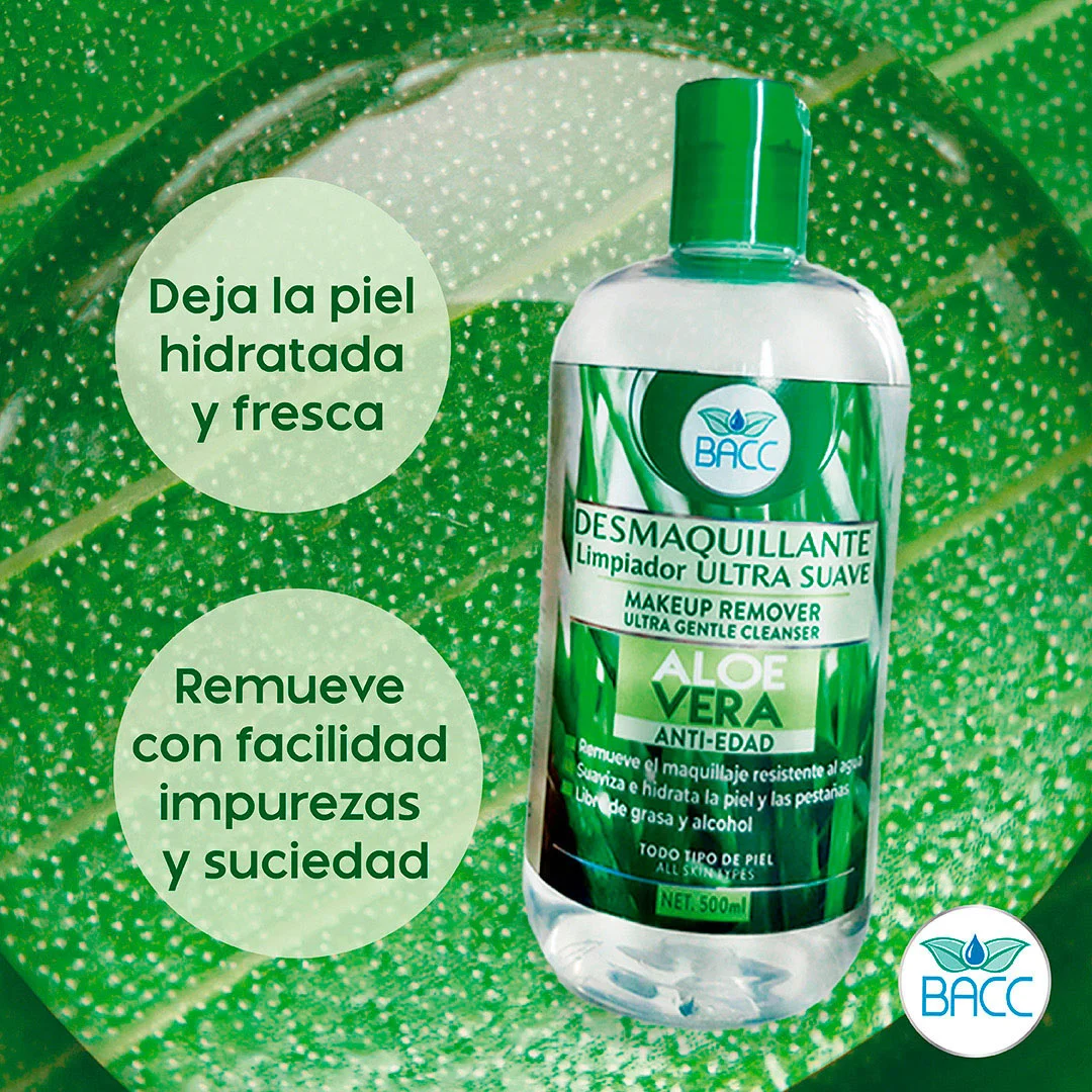 Bacc Desmaquillante Limpiador Ultra Suave 500Ml - Imagen 3