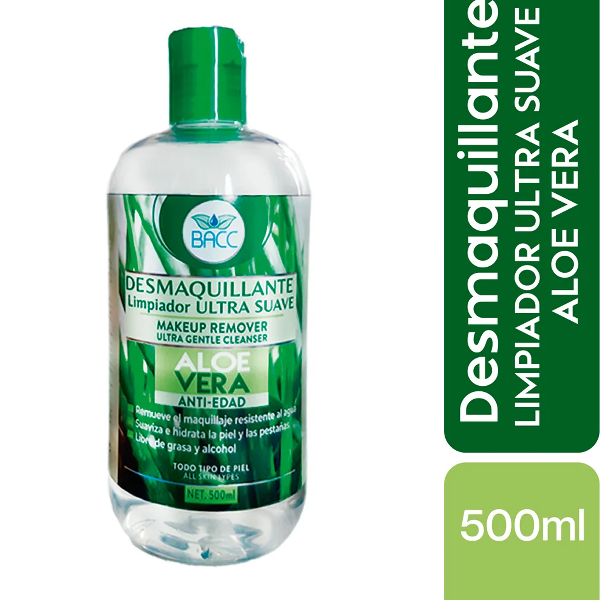 Bacc Desmaquillante Limpiador Ultra Suave 500Ml