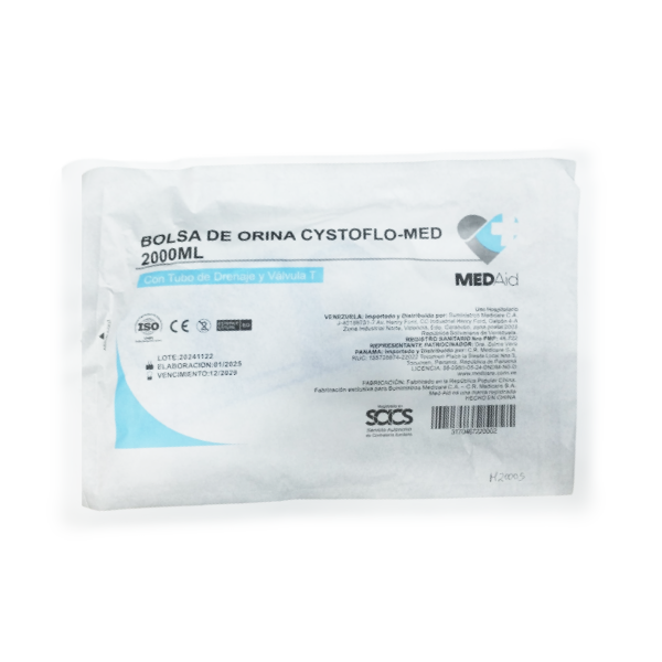 Bolsa De Orina Cystoflo-Med 2000Ml. Medaid