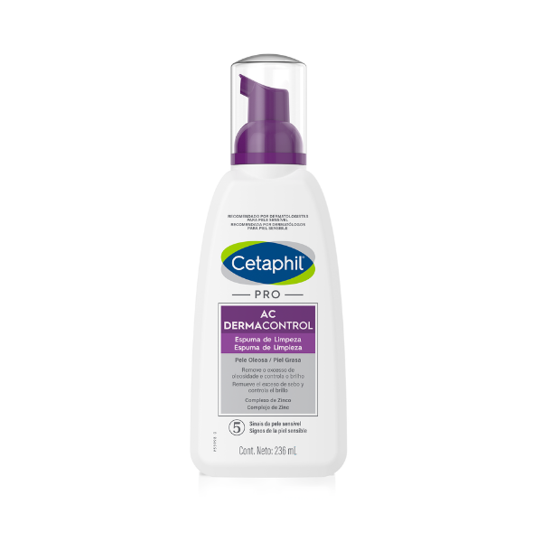 Cetaphil Pro Ac Derma Control Espuma De Limpiadora Para Piel Grasa X 236Ml. Galderma