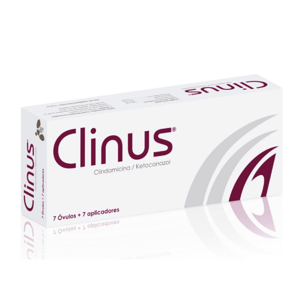 Clinus Clindamicina + ketoconazol 100Mg/400Mg X 7 Ovulos + 7 Aplicadores Mallen