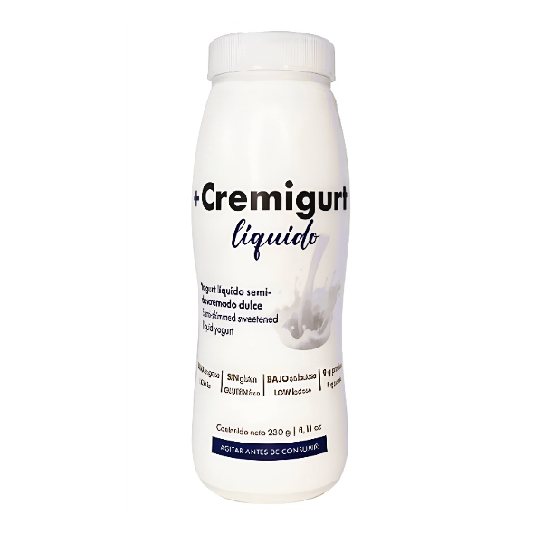 Cremigurt Yogurt Liquido Semi Descremado Dulce X 230Gr