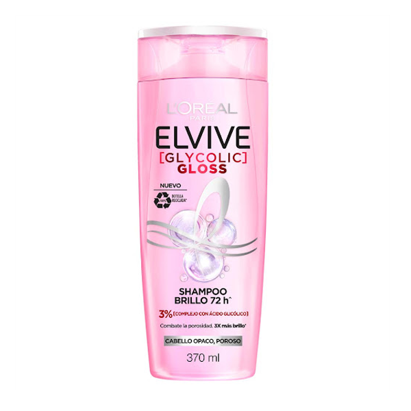 Elvive Champú Glycolic Gloss 370Ml