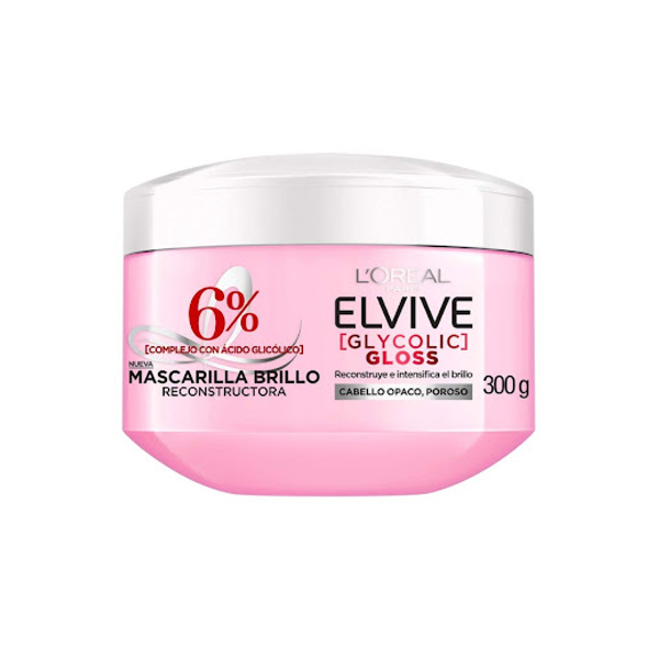 Elvive Mascarilla Brillo Reconstructora 300G