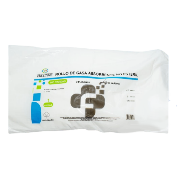 Gasa Absorbente En Rollo No Esteril  Full Time
