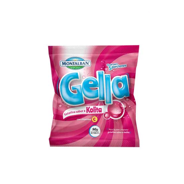 Gella Gelatina Kolita X 90Gr Montalban