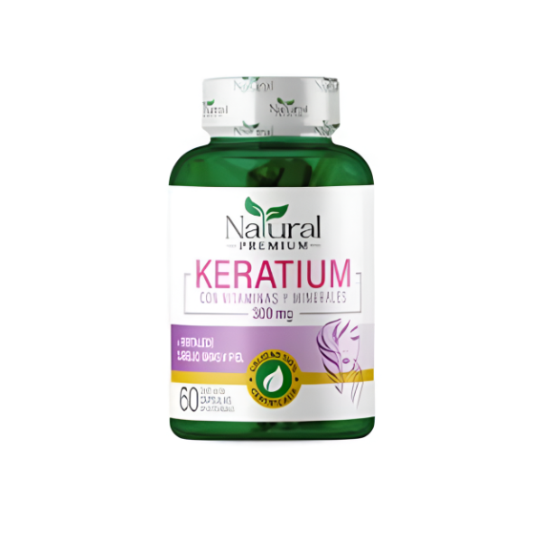 Keratium X 60Capsulas Natural Premium