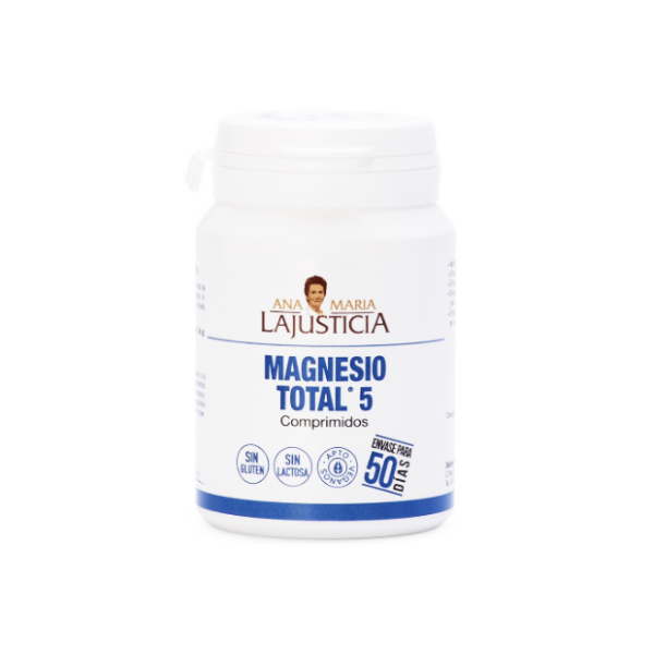 Magnesio Total 5 X 50 Comprimidos  La Justicia