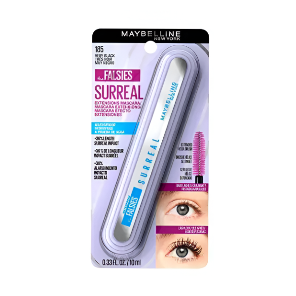 Maybelline Mascara Para Pestañas Surreal Wtp X 10Ml 185