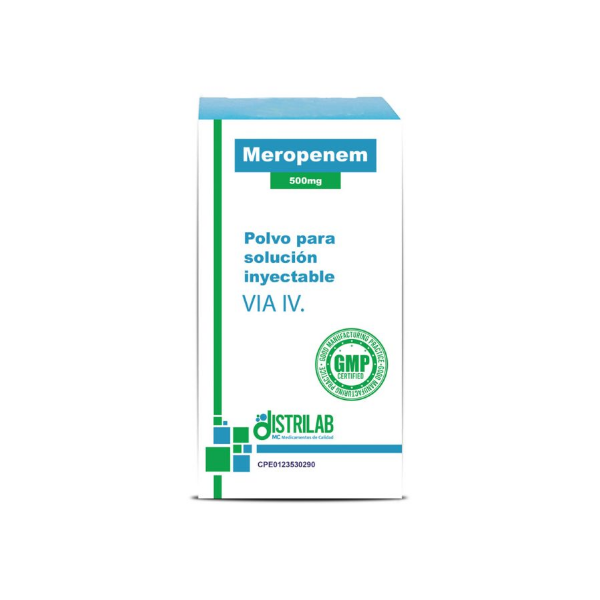 Meropenem Ampolla 500Mg I.V Distrilab
